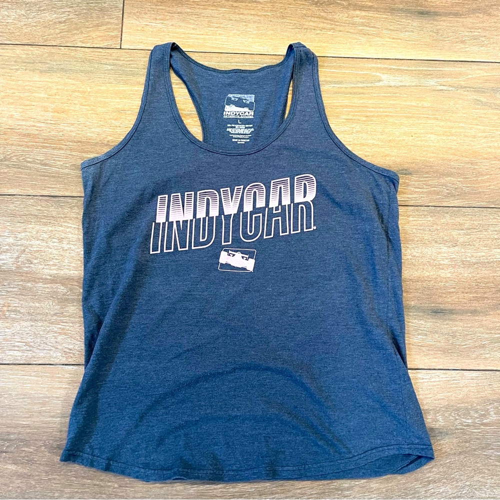 Indycar Womens Muscle Shirt Size Large